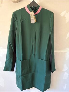 NWT Zoya Burberry Green Dress size 6